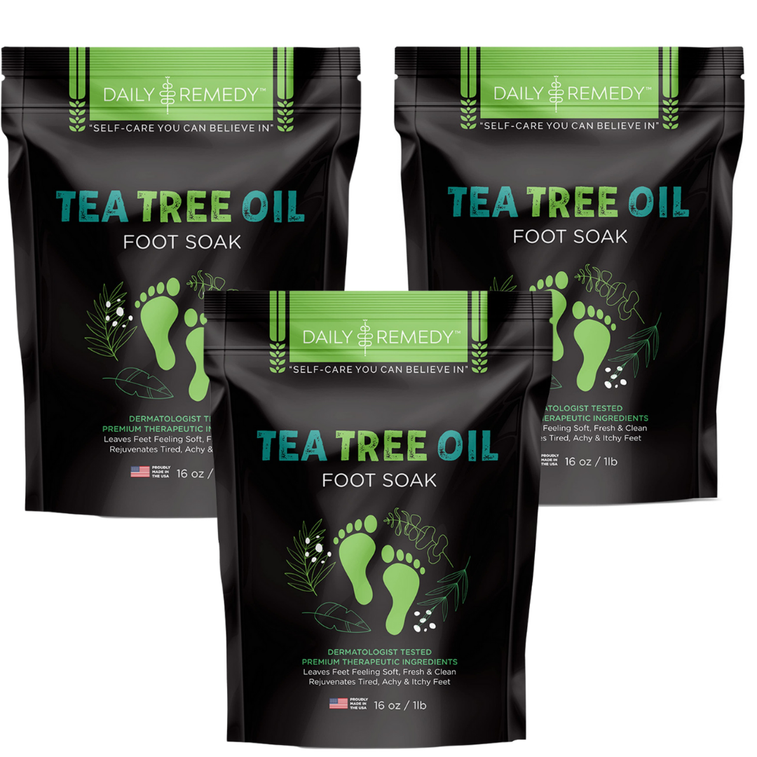 
                  
                    Tea Tree Oil Foot Soak for Athletes Foot, Toenail Fungus, Foot Odor and Foot Callus 16 oz
                  
                