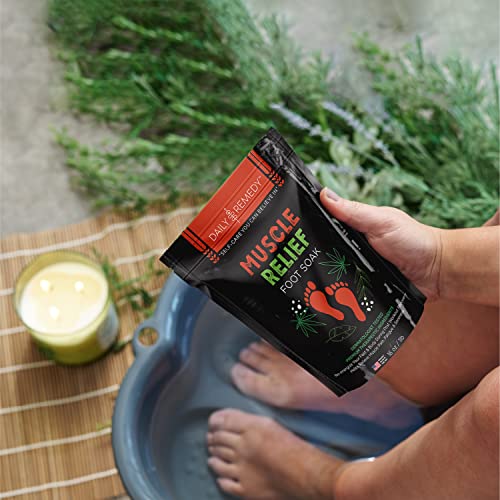 
                  
                    Muscle Relief Foot Soak - for Soothe Foot Aches, Muscle Pain, Sore Joints, Tired Feet 16 oz
                  
                