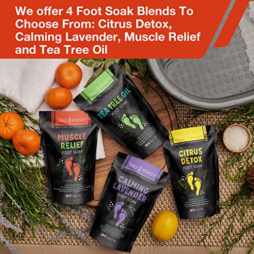 
                  
                    Muscle Relief Foot Soak - for Soothe Foot Aches, Muscle Pain, Sore Joints, Tired Feet 16 oz
                  
                