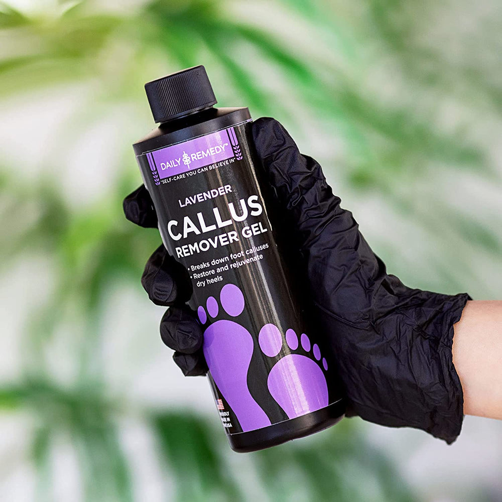 Callus Remover Gel & Pumice Stone Set for Feet & Pedicure
