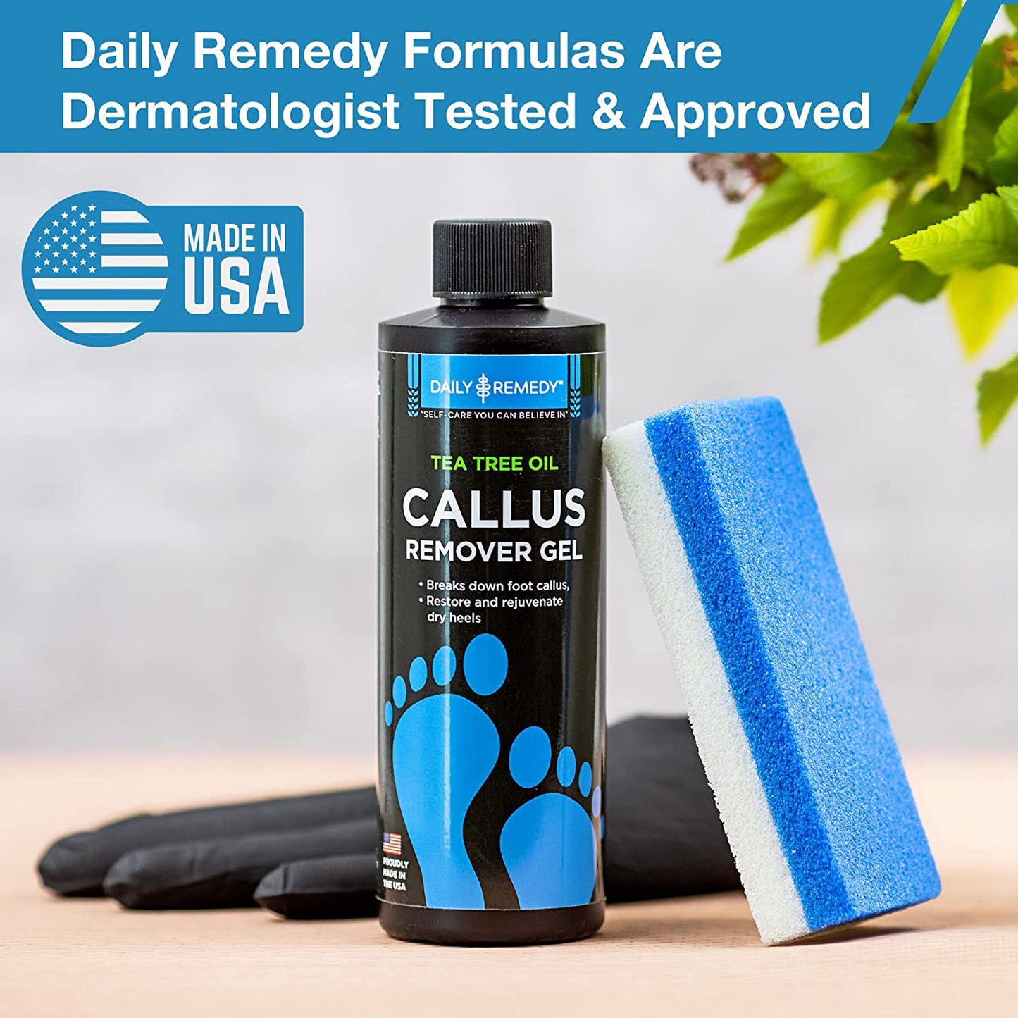 
                  
                    Callus Remover Gel & Pumice Stone Set for Feet & Pedicure
                  
                